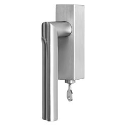 Draaikiepgarnituur David Rockwell ECLIPSE DR103-DKLOCK afsluitbaar linksdraaiend - mat RVS