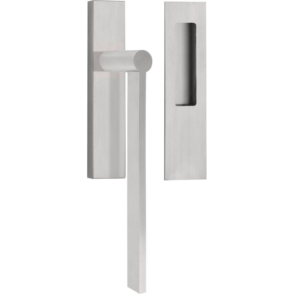 Hefschuifdeurbeslag Mathieu Bruls EDGY EG230Y incl. cilindergat PC69 - mat RVS