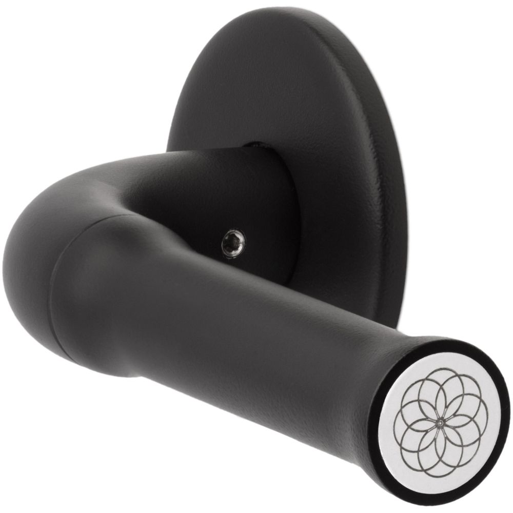 Deurkruk Edward van Vliet NOUR EV100/64 dubbel geveerd op rozet - mat zwart