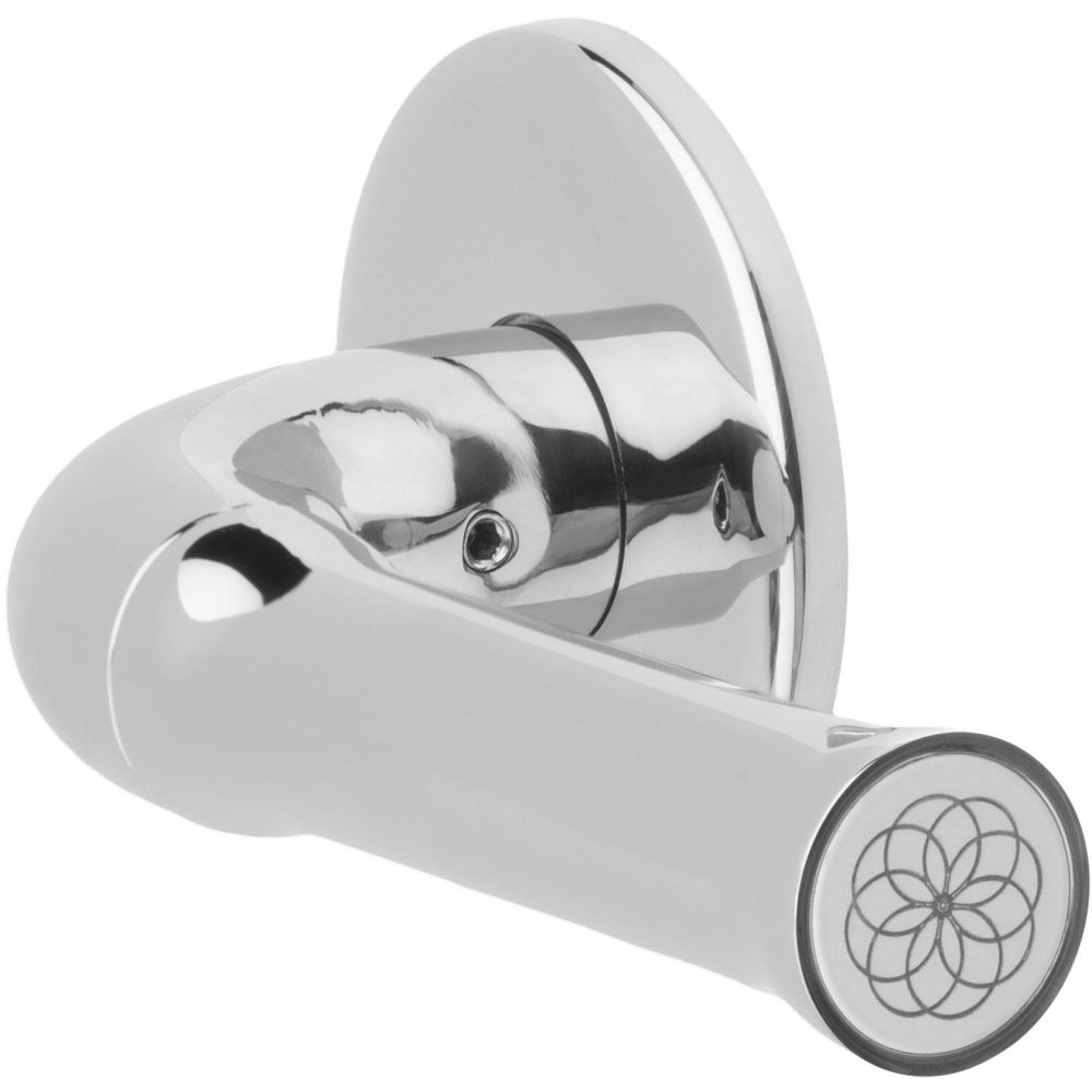 Deurkruk Edward van Vliet NOUR EV100/64 dubbel geveerd op rozet - gepolijst RVS