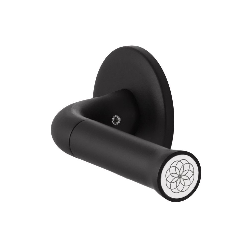 Deurkruk Edward van Vliet NOUR EV101/64 dubbel geveerd op rozet - mat zwart