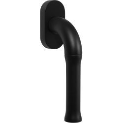 Draaikiepgarnituur Edward van Vliet NOUR EV100-DK-O zonder logo niet afsluitbaar - mat zwart