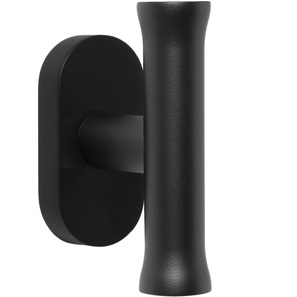 Draaikiepgarnituur Edward van Vliet NOUR EV102-DK-O zonder logo niet afsluitbaar - mat zwart