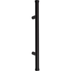 Greep Edward van Vliet NOUR EV365ZL/PS zonder logo incl. doorgaande bevestiging - mat zwart