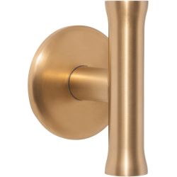 Knop Edward van Vliet NOUR EV102V/64 zonder logo vast op rozet - PVD mat goud