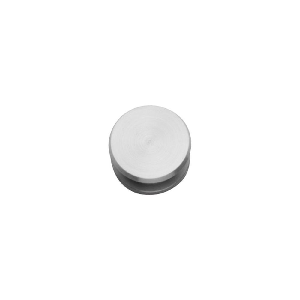 Afdekdopje tbv krukgat in schilden RVS