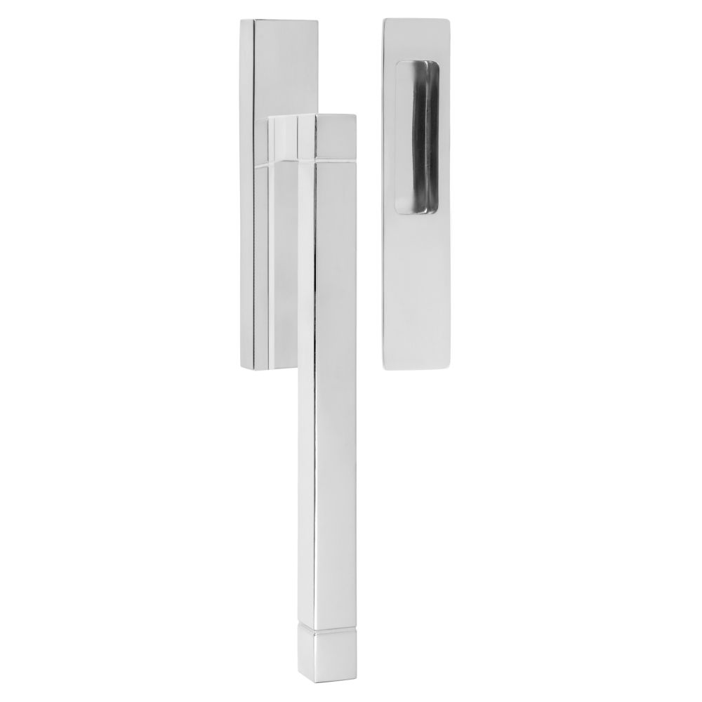 Hefschuifdeurbeslag Jan des Bouvrie SQUARE JB230 - gepolijst RVS