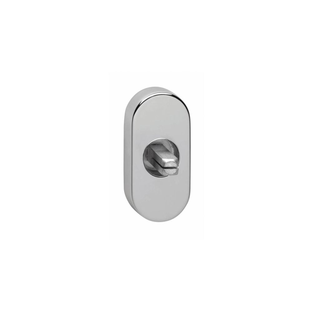 Basisplaat tbv raamkruk hals ø18mm chroom