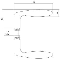 Deurkruk Jupiter RVS