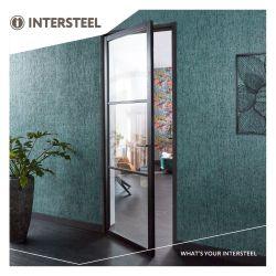 Deurkruk Jura op minimalistische rozetten antraciet