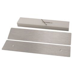 STOER! Brievenbus afsluiter RVS