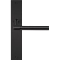 Deurkruk Piet Boon ONE PBL15XLP236SFC schild - PVD mat zwart