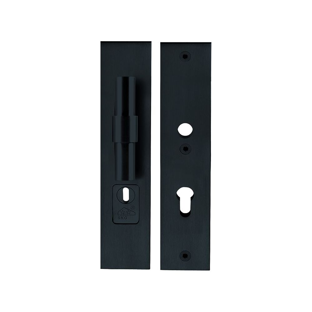 Piet Boon ONE PB20-50KT veiligheidsschilden met kerntrekbeveiliging knop/kruk SKG*** PC72 - Mat zwart