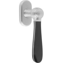 Draaikiepgarnituur Lazaro Rosa-Violan BOSCO LZ100-DK-O niet afsluitbaar - mat RVS/mat zwart