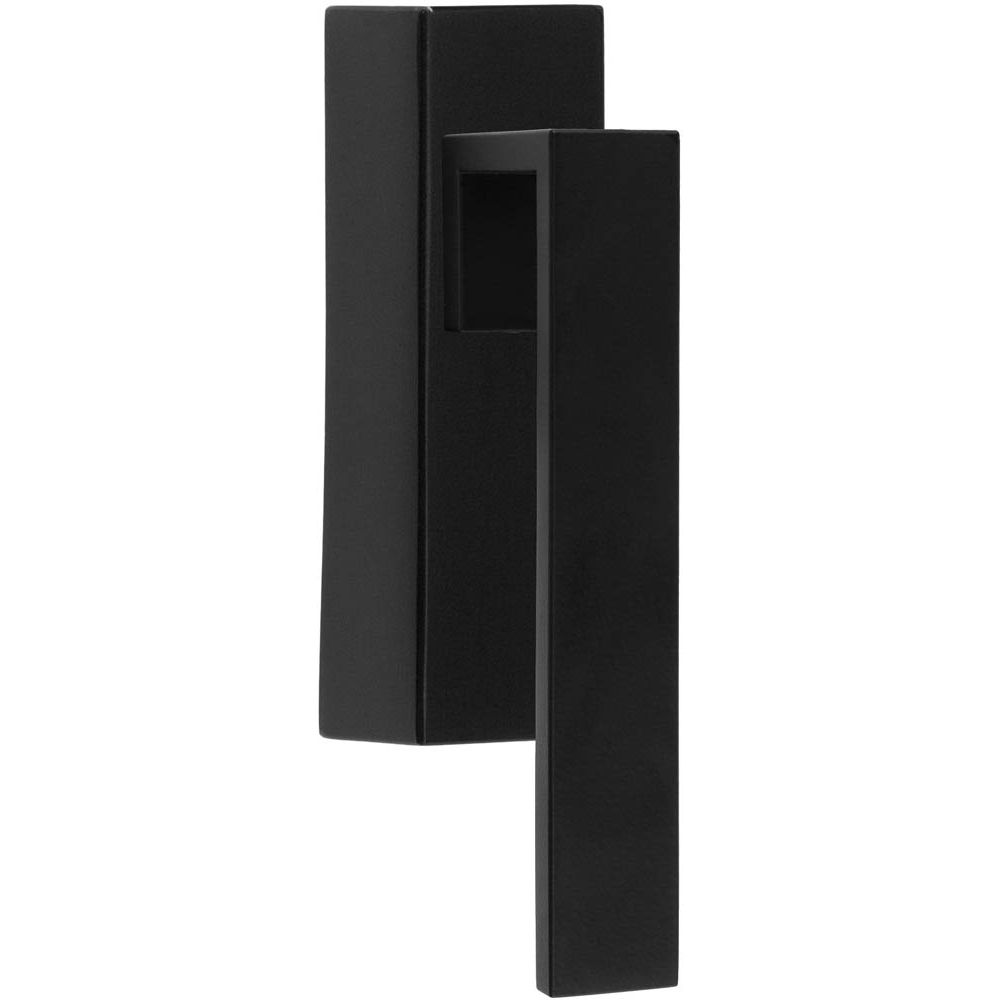 Draaikiepgarnituur Bob Manders RIBBON BM110-DKLOCK afsluitbaar rechtswijzend/linkswijzend - mat zwart