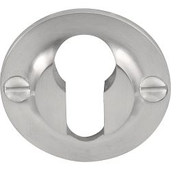 Cilinderplaatje FERROVIA FVBY48 - mat RVS