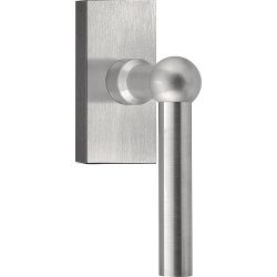 Draaikiepgarnituur FERROVIA FVL85-DK niet afsluitbaar - mat RVS