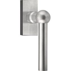 Draaikiepgarnituur FERROVIA FVL125-DK niet afsluitbaar - mat RVS