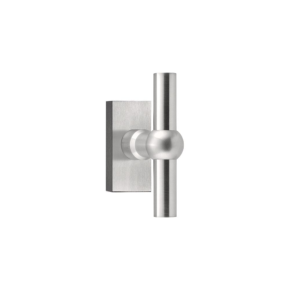 Draaikiepgarnituur FERROVIA FVT125-DK niet afsluitbaar - mat RVS