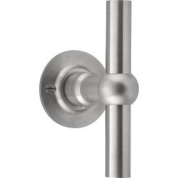 Knop FERROVIA FVT110V/52 vast op rozet - mat RVS