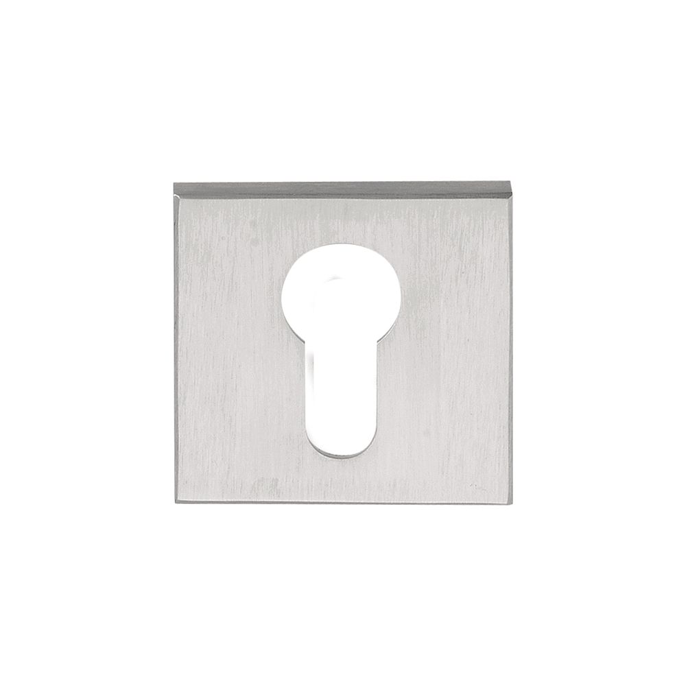 Cilinderplaatje SQUARE LSQBY50 - PVD mat RVS