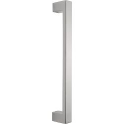 Greep SQUARE LSQ1045A NP 600 mm h.o.h. niet-doorgaand - mat roestvast staal