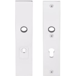 SQUARE LSQSM-50KT massieve veiligheidsschilden met kerntrekbeveiliging kruk/kruk SKG*** PC92 - gepolijst RVS