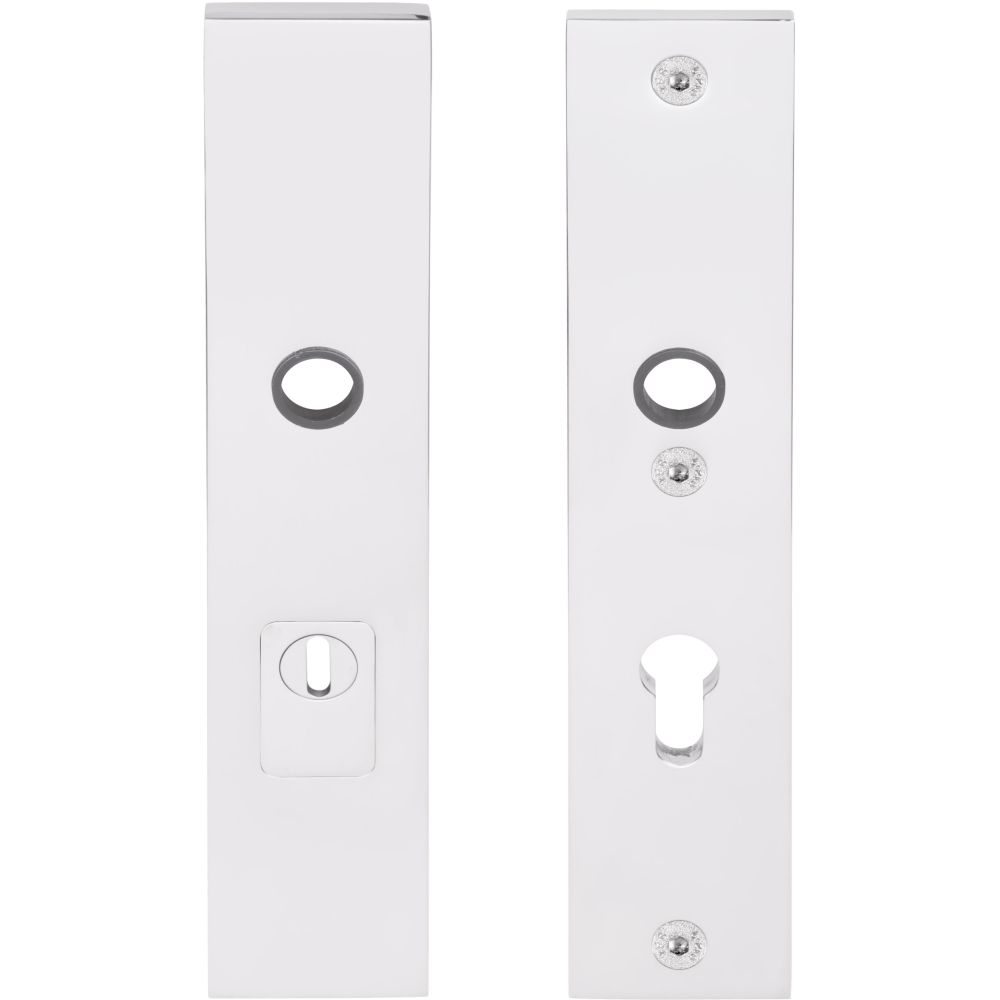 SQUARE LSQSM-50KT massieve veiligheidsschilden met kerntrekbeveiliging kruk/kruk SKG*** PC92 - gepolijst RVS