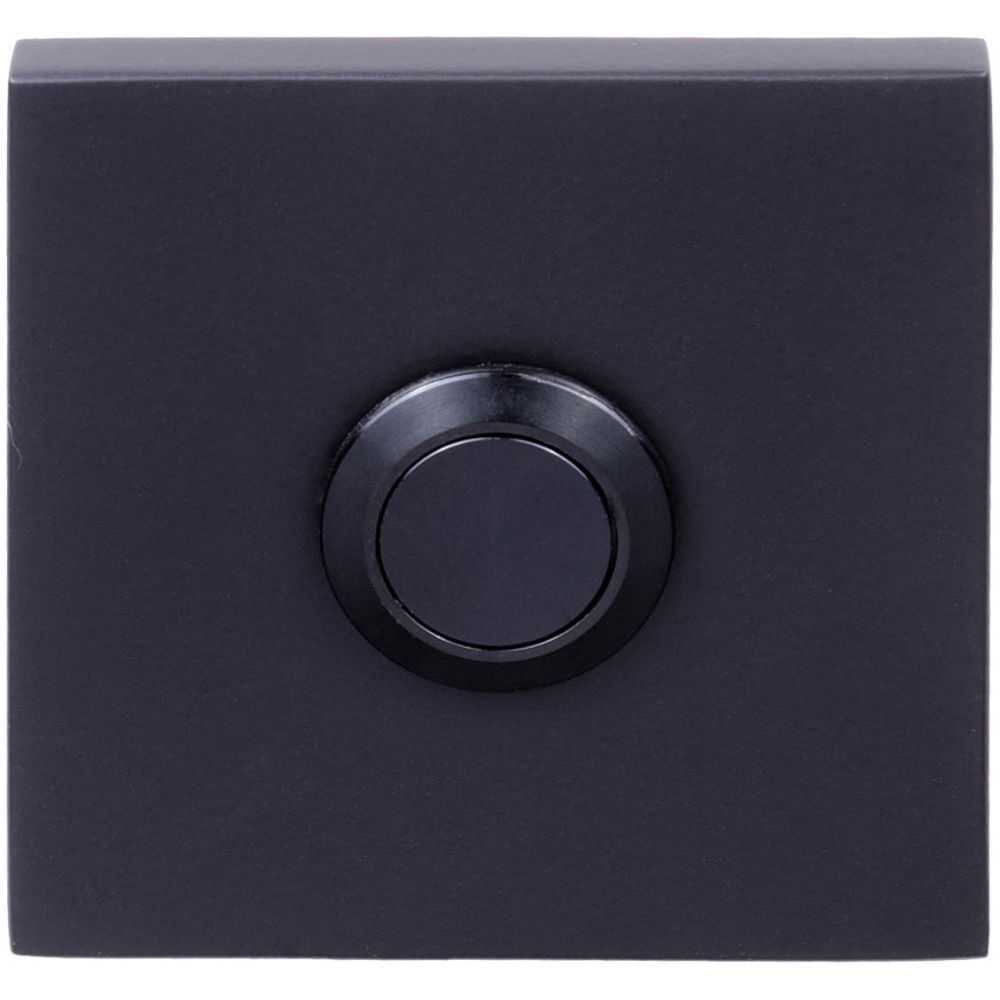 Beldrukker SQUARE LSQ50 - mat zwart