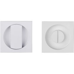 Inbouwkommen SQUARE LSQ54S incl. stift - wit