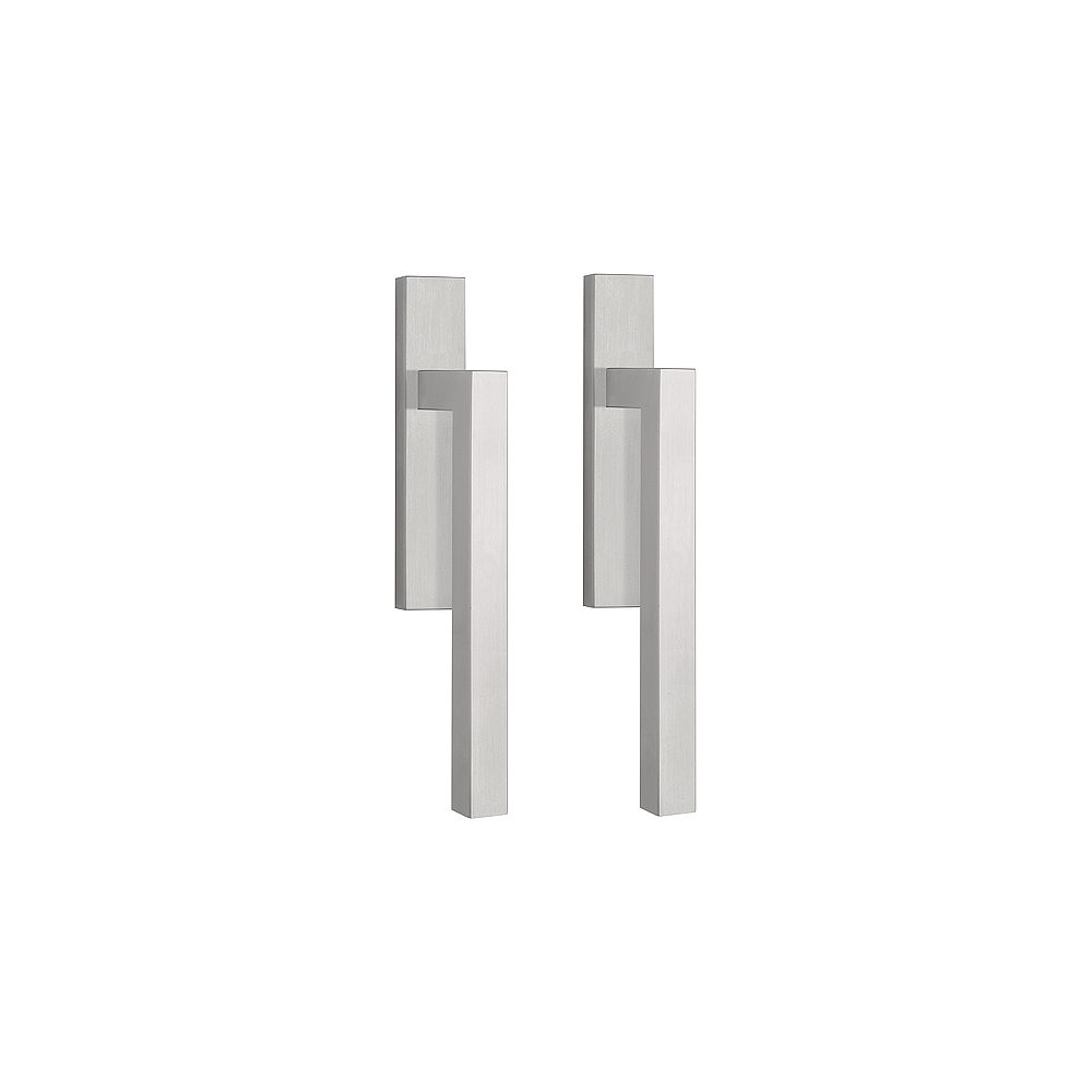 Formani Square LSQ230PAY hefschuifdeurbeslag paarsgewijze set PC69 - mat RVS