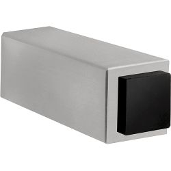 Deurstop SQUARE LSQ25 wand - mat RVS