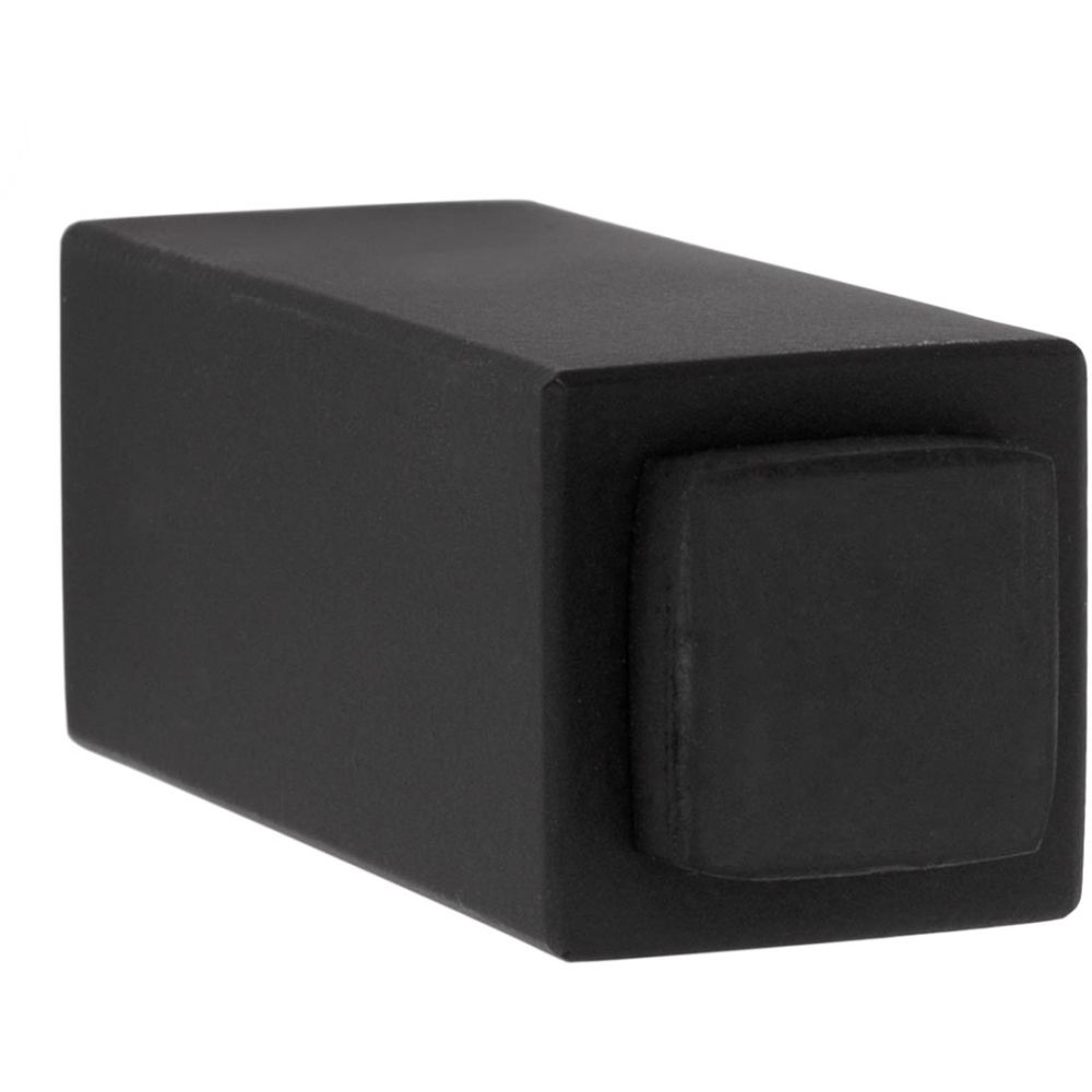 Deurstop SQUARE LSQ25 wand - mat zwart