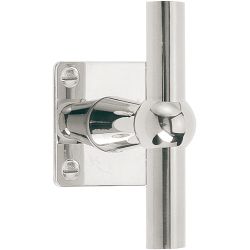 Deurkruk TIMELESS 1910TMRV45 ongeveerd op rozet - glans nikkel