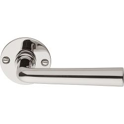 Deurkruk TIMELESS 1925MRR50 ongeveerd op rozet - glans nikkel