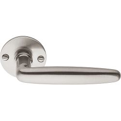 Deurkruk TIMELESS 1938MRR50 ongeveerd op rozet - mat nikkel