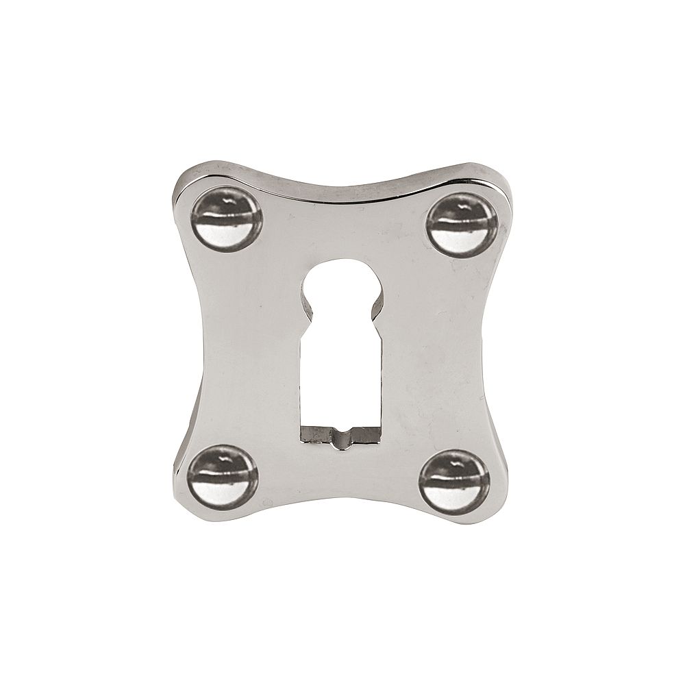 Sleutelplaatje TIMELESS MSNK37 klaver - glans nikkel