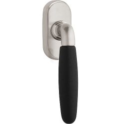 Draaikiepgarnituur TIMELESS 1931DK-O niet afsluitbaar rechtsdraaiend - mat nikkel/ebbenhout