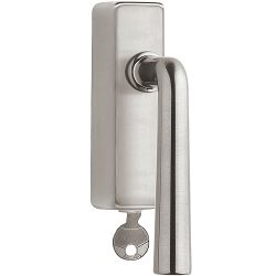 Draaikiepgarnituur TIMELESS 1925-DKLOCK afsluitbaar rechtsdraaiend - mat nikkel