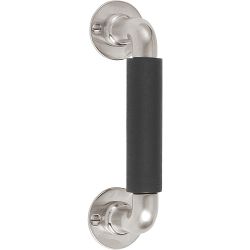 Greep tbv houten deur TIMELESS MG1923B - mat nikkel/ebbenhout