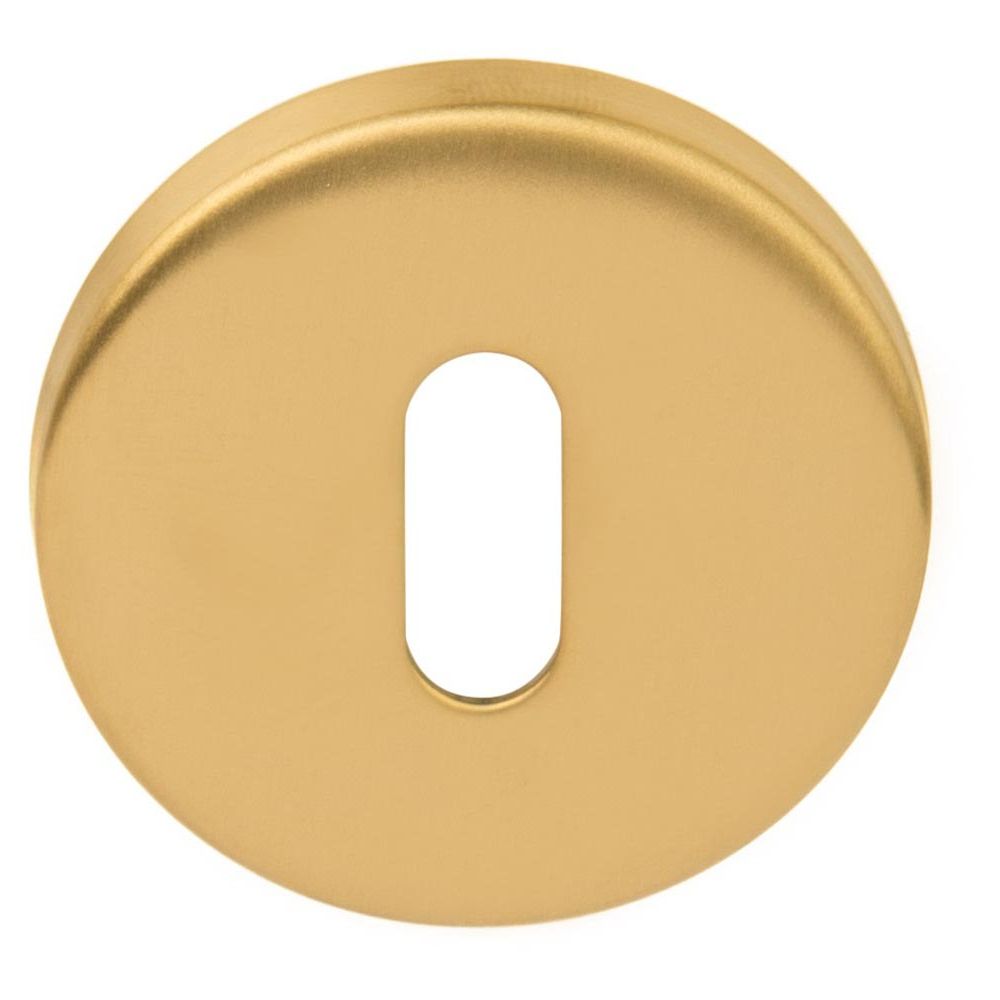 Sleutelplaatje BASICS LBN50 - PVD mat goud