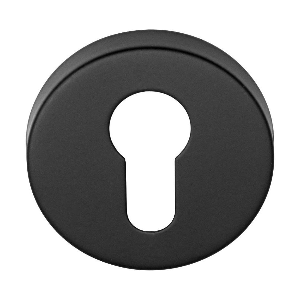 Cilinderplaatje BASICS LBY50D - mat zwart