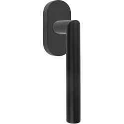 Draaikiepgarnituur BASICS LBII-19-DK-O niet afsluitbaar - mat zwart