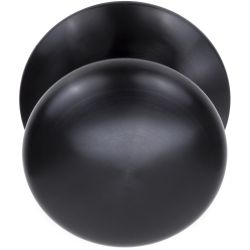 Voordeurknop BASICS LB80V vast op rozet - PVD gunmetal