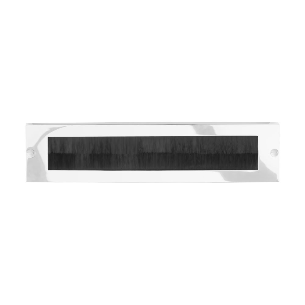 Tochtborstel BASICS LB535BI - gepolijst RVS