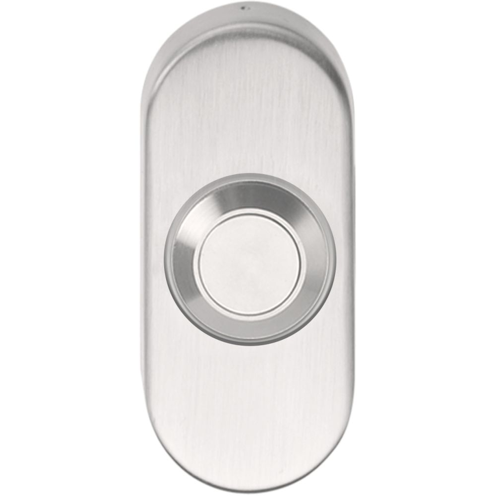 BASICS LB51 beldrukker - PVD mat RVS