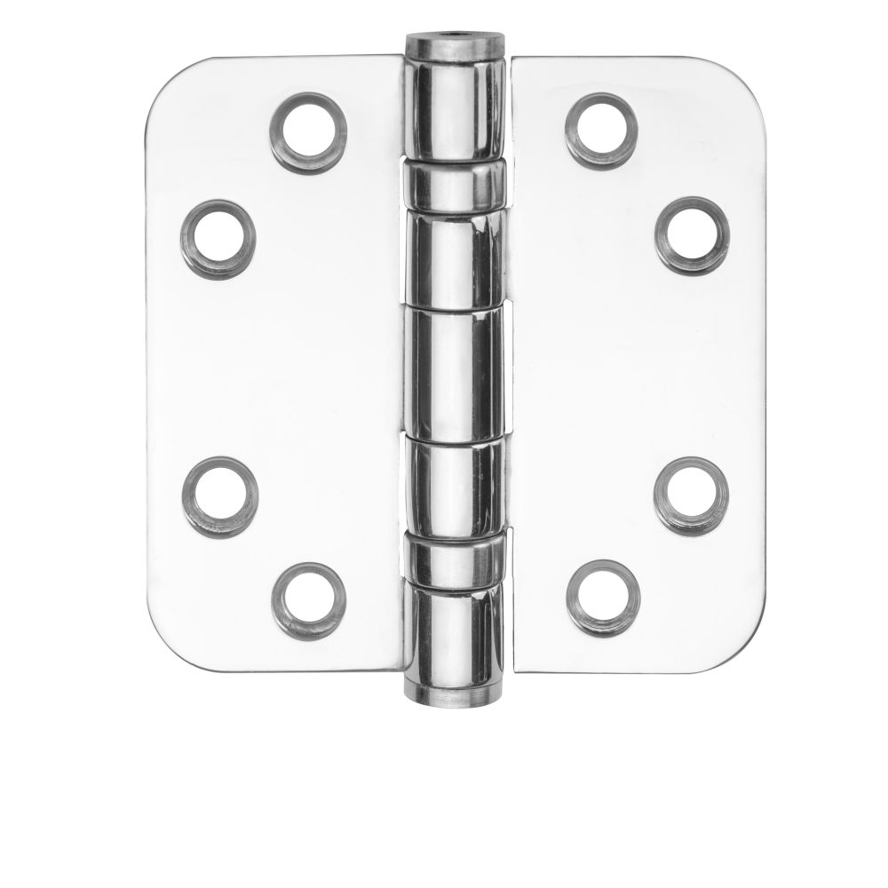 Kogelscharnier BASICS LBSA7676 afgerond - gepolijst RVS