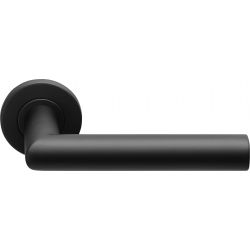 Deurkruk BASICS LBIIL-22 EN1906/3 geveerd op rozet - mat zwart