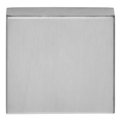 Blind plaatje BASICS BSQBN53 vierkant - mat RVS