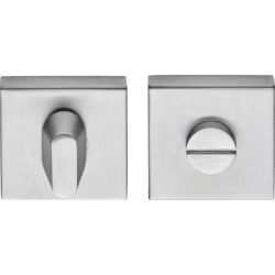 Toiletgarnituur BASICS BSQWC53 zonder indicatie - mat RVS